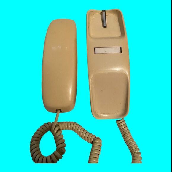 Vintage Retro Yellow Pac Tel Princess Push Button Phone Working - Picture 4 of 10